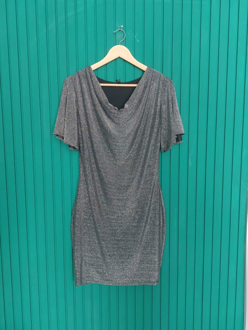COWL NECK SHORT DRESS – by Kayastra Fashion Dresses