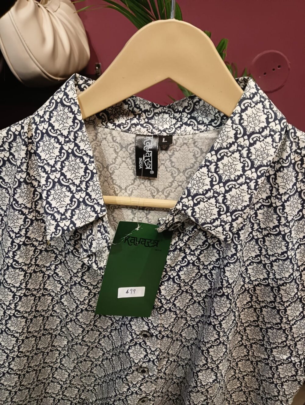 WHITE PRINT SHIRT – by Kayastra Fashion Shirt