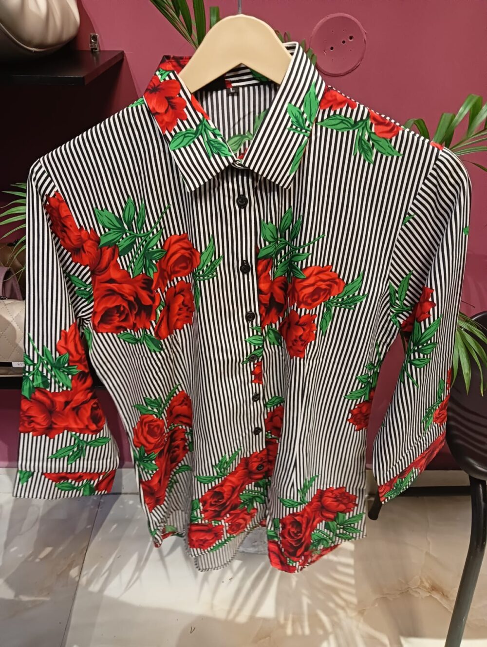 ROSY FLOWER SHIRT - Image 3